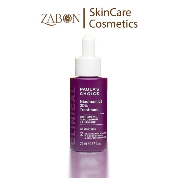 Tinh chất se khít lỗ chân lông và làm mờ thâm mụn Paula's Choice Niacinamide 20% Treatment 20ml