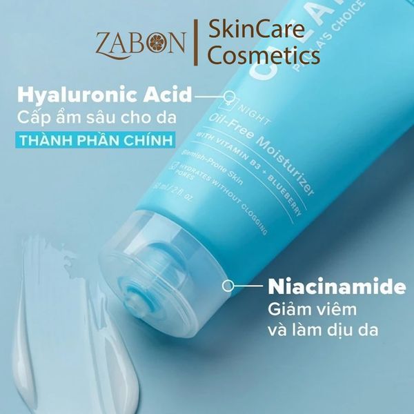 Kem dưỡng ẩm không dầu dành cho da mụn Paula's Choice OilFree Moisturizer 60ml