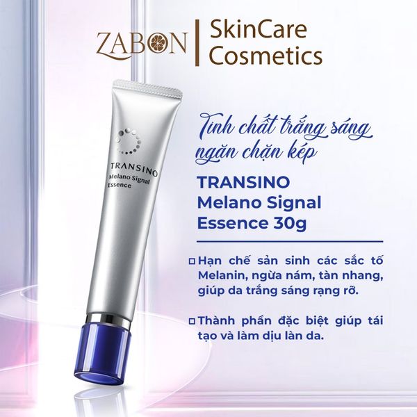 Tinh chất ngăn chặn kép Melano dưỡng sáng da TRANSINO Melano Signal Essence 30g