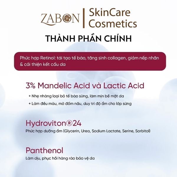 Nước cân bằng da Retinol hỗ trợ loại bỏ tế bào chết và phục hồi hàng rào bảo vệ da M. Asam® RETINOL INTENSE Smart Tonic 200ml