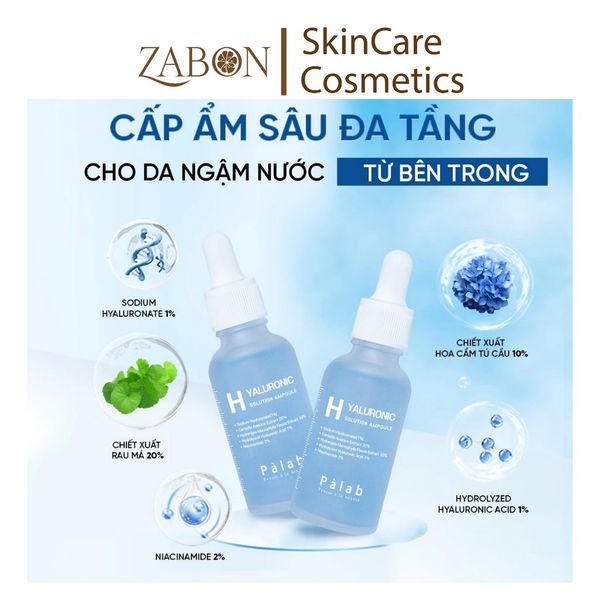 Tinh chất cấp ẩm Palab H - Giúp căng bóng, chống lão hoá 30ml