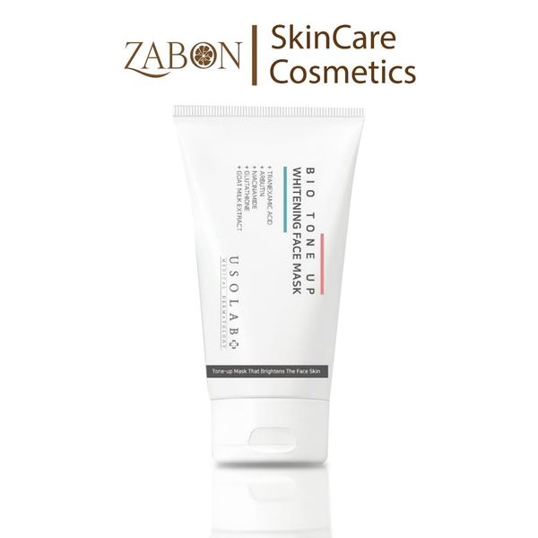 Kem ủ trắng mặt Usolab Bio Tone Up Whitening Face Mask Giúp sáng da, cải thiện sắc tố 50ml