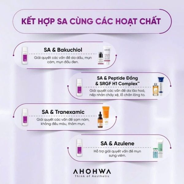 AHOHWA BHA 2% Exfoliating Toner - Hỗ trợ giảm mụn, làm sạch bã nhờn, thu nhỏ lỗ chân lông (80ml)