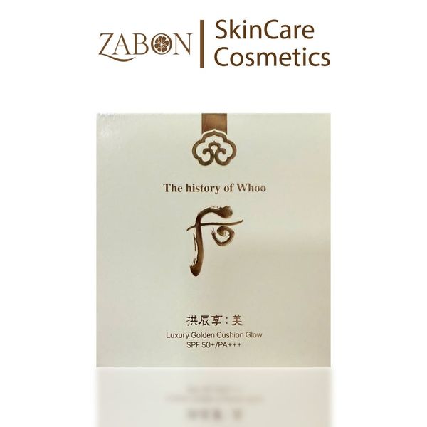 Phấn nước ngừa lão hóa The Whoo Mi Luxury Golden Cushion Glow SPF50+/PA+++ 13g (No.21)