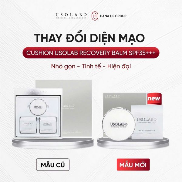 Phấn nước Usolab Bio Recovery Balm Set 15g x 2 lõi