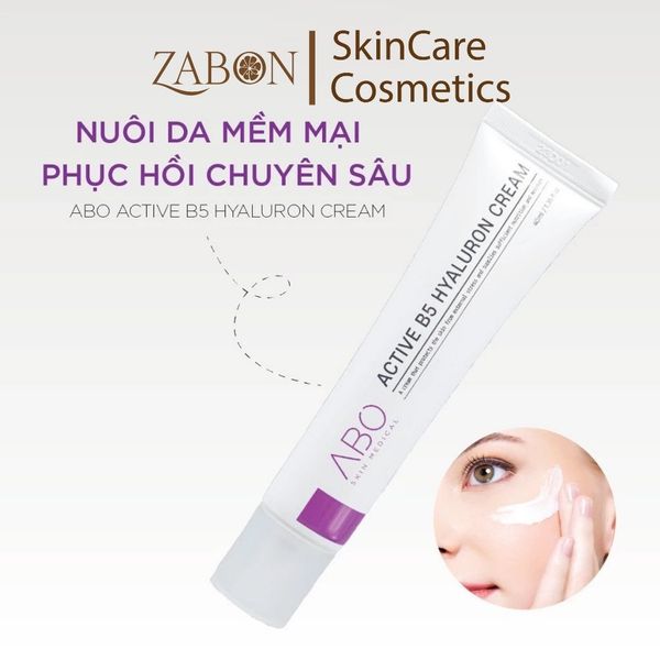 [HSD 04/2026] Kem dưỡng da mặt, kem dưỡng ẩm ABO - Giúp dưỡng ẩm, trắng da, căng bóng da và chống lão hóa 40g