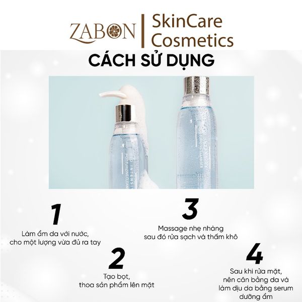 Sữa rửa mặt USOLAB Bio Intensive Moisturzing Cleanser căng mọng rạng rỡ từ HA thủy phân 150ml