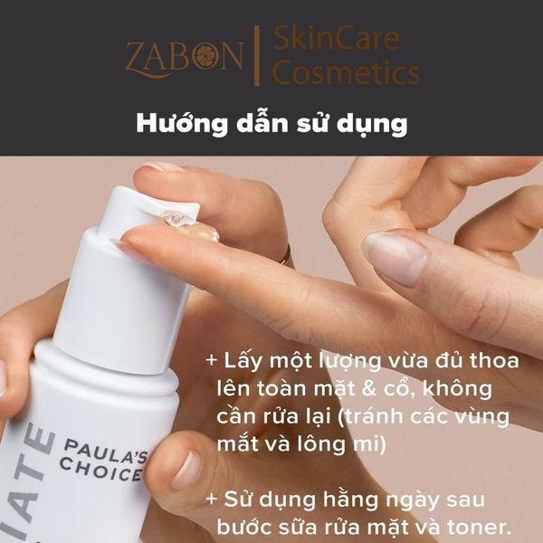Gel loại bỏ tế bào chết làm sáng và mịn da Paula's Choice Skin Perfecting 8% AHA Gel Exfoliant 100ml