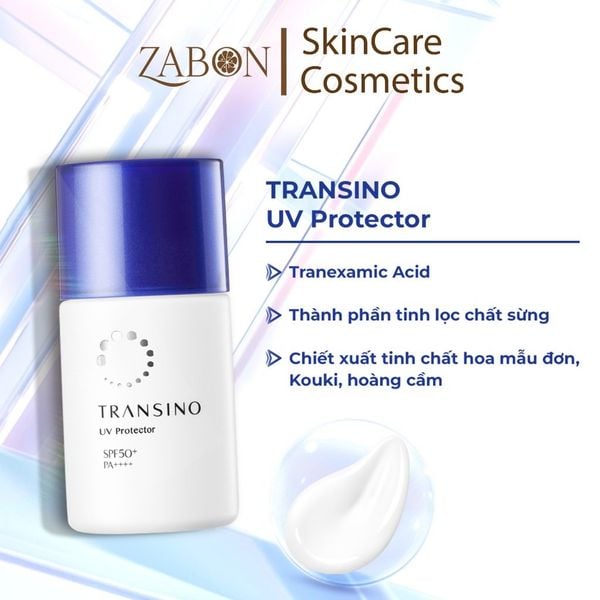Kem chống nắng dưỡng sáng da TRANSINO UV Protector 30ml