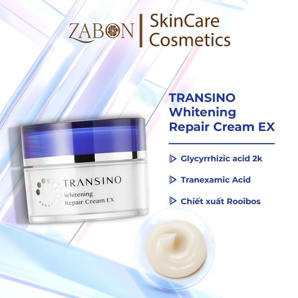 Kem phục hồi dưỡng sáng da TRANSINO Whitening Repair Cream EX 35g