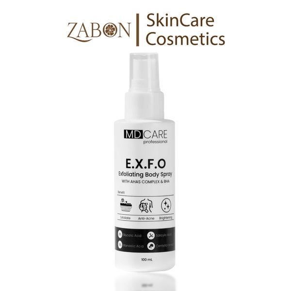 Xịt tẩy tế bào chết toàn thân MD Care Exfoliating Body Spray 100ml