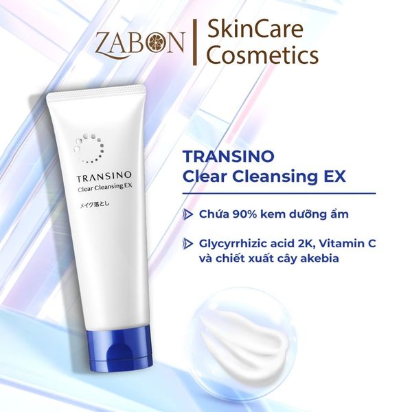 Kem tẩy trang TRANSINO Clear Cleansing 110g