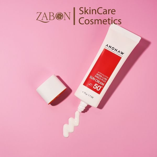 Kem chống nắng AHOHWA SPF 50+/PA+++ Inten-Cure Shield Plus Sun Cream (50gr)