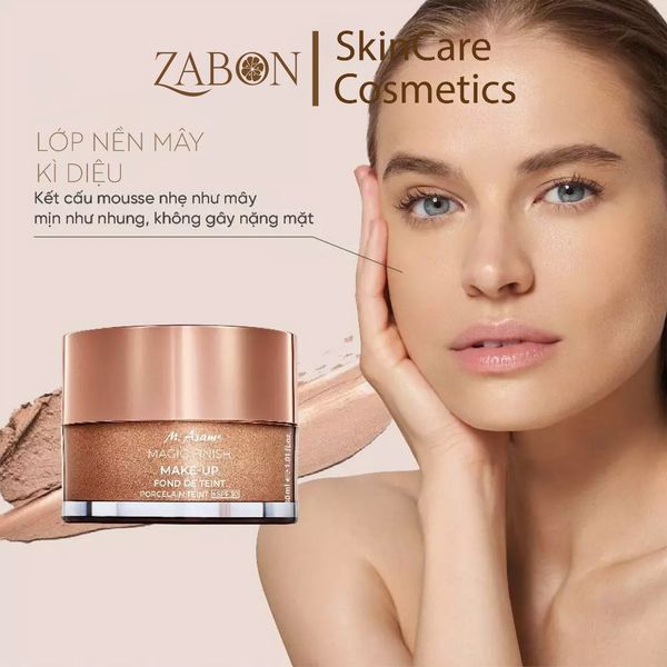 Kem nền M. Asam® MAGIC FINISH MAKE-UP PORCELAIN TEINT SPF30 30ml