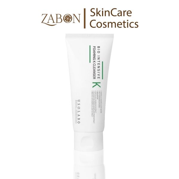 Sữa rửa mặt Usolab Bio Intensive Foaming K Cleanser Làm sạch sâu, làm dịu da và giảm đỏ da 120ml