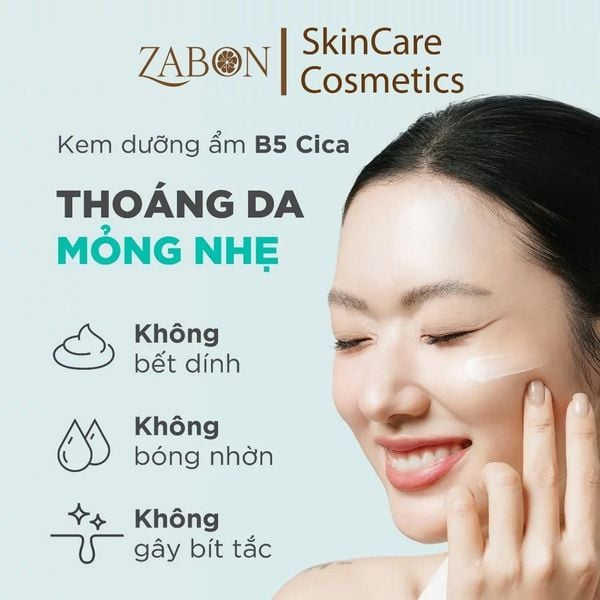 Kem dưỡng ẩm hỗ trợ phục hồi da B5 CICA - Candid B5 CICA Repair & Soothing Cream 50ml