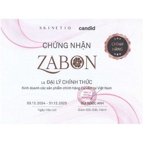 Hoạt chất Retinol 0.5% hỗ trợ cải thiện nền da CANDID 0.5% Retinol Treatment 30ml