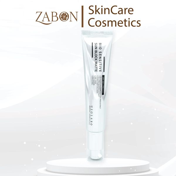 Kem chống nắng Usolab Bio Sensitive Sun Block Matte cho da dầu mụn 50ml/10ml