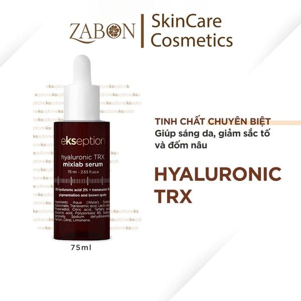 SERUM Cho da sạm nám EKSEPTION HYALURONIC TRX MIXLAB 75ML