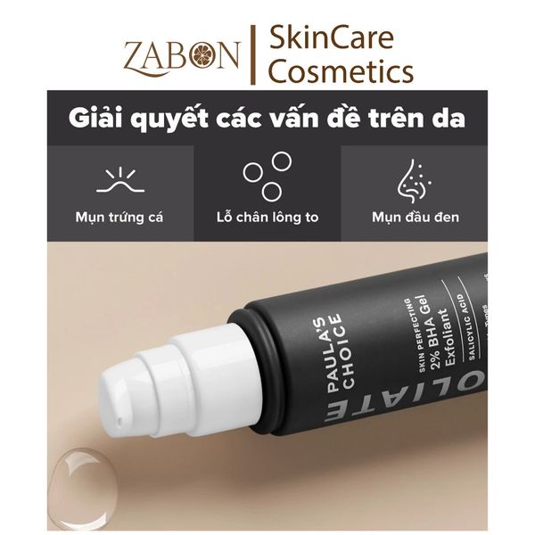 Gel loại bỏ tế bào chết Paula's Choice Skin Perfecting 2% BHA Gel Exfoliant 100ml