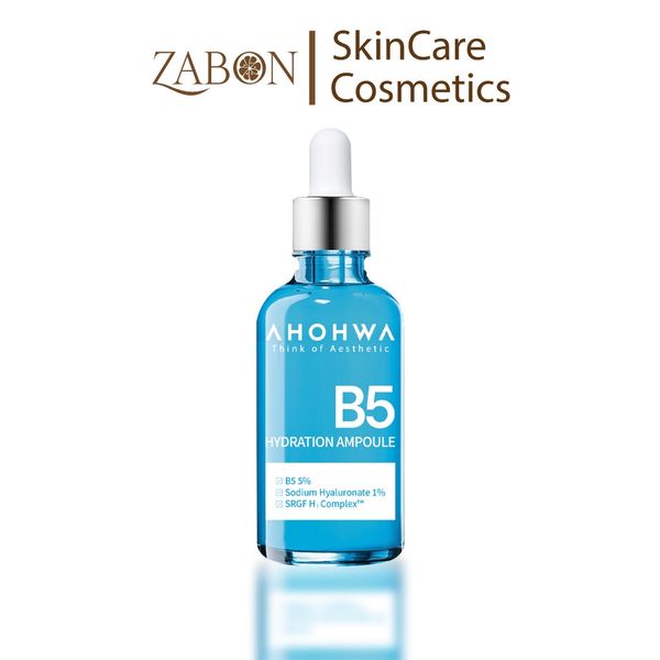 Tinh chất B5 cấp ẩm và phục hồi da Ahohwa Hydration Ampoule B5 50ml