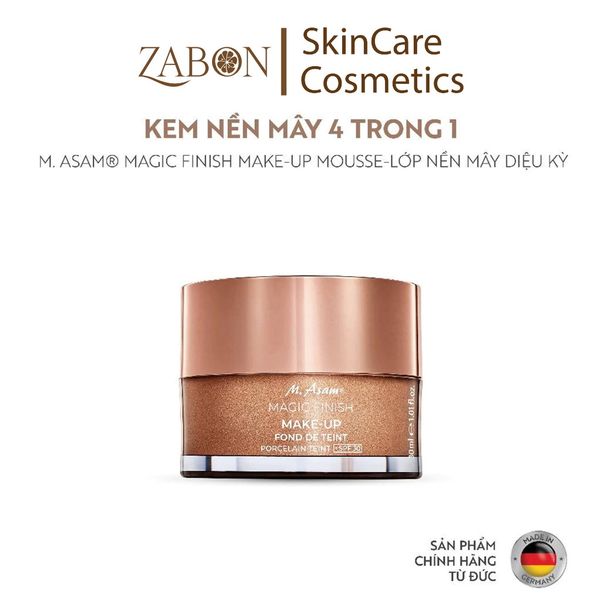 Kem nền M. Asam® MAGIC FINISH MAKE-UP PORCELAIN TEINT SPF30 30ml