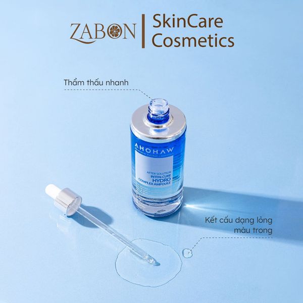 Tinh chất cấp ẩm - phục hồi cho làn da khô AHOHWA Inten Cure Hydro Complex Ampoule (50ml)