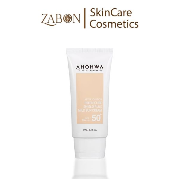 Kem chống nắng Ahohwa Inten Cure Shield Plus Mild Sun Cream SPF50+/PA++++ 50g