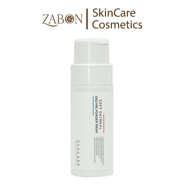 Tẩy da chết Usolab Soft Oatmetal Enzyme Powder Wash yến mạch 50g