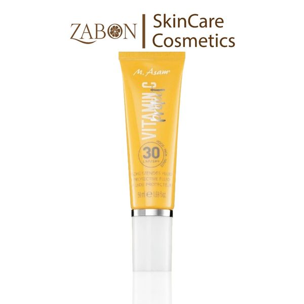 Tinh chất Vitamin C hợp chất dưỡng da tích hợp chống nắng M. Asam® VITAMIN C Protective Fluid SPF30 50ml
