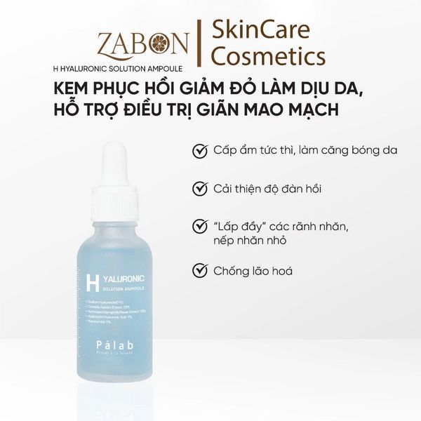 Tinh chất cấp ẩm Palab H - Giúp căng bóng, chống lão hoá 30ml