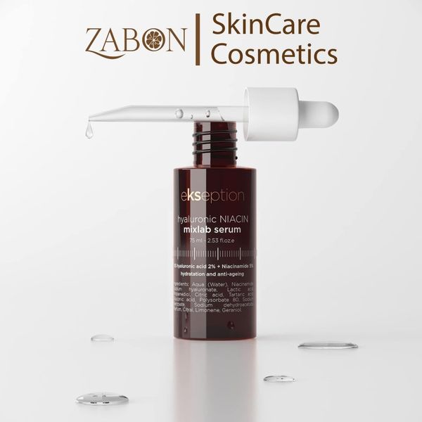 Serum Ekseption Hyaluronic Niacin giảm mụn, giảm thâm, sáng da 75ml