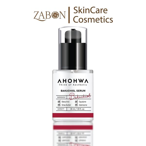 Tinh chất tái tạo trẻ hoá, giảm nhăn AHOHWA Bakuchiol 30ml