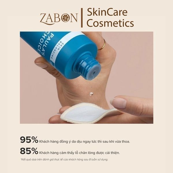 Nước hoa hồng cân bằng độ ẩm và điều chỉnh lỗ chân lông Paula’s Choice Skin Balancing Pore Reducing Toner 190ml