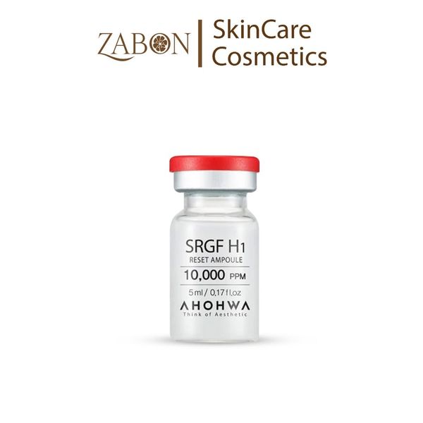 Tế bào gốc tái tạo - phục hồi đa tầng Ahohwa SRGF H1 Reset Ampoule (Hộp 8 lọ x 5 ml)