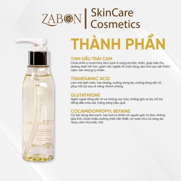 Sữa rửa mặt sáng da USOLAB - Bio Intensive Bightening Cleanser 150ml