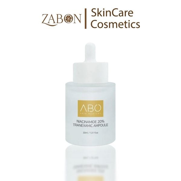 Serum Niacinamide 20% ABO - Tinh chất trắng da giúp cấp ẩm mờ thâm chống lão hóa 30ml