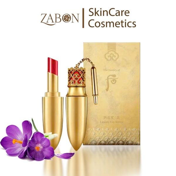 Son môi cao cấp The history of Whoo Gongjinhyang Mi Luxury Lip Rouge 6g (No.55 Real Red)