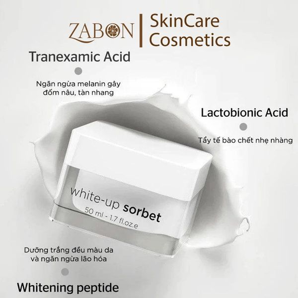 Kem dưỡng ẩm làm sáng da EKSEPTION White-up Sorbet 50ml