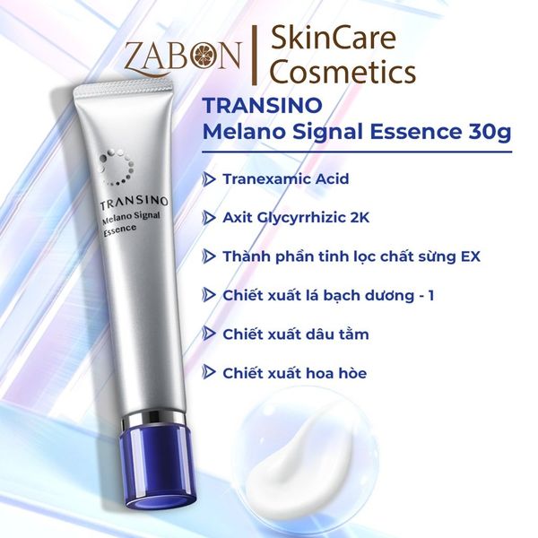 Tinh chất ngăn chặn kép Melano dưỡng sáng da TRANSINO Melano Signal Essence 30g