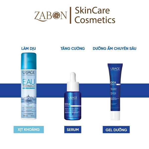 Kem làm dịu và phục hồi da tổn thương hằng ngày URIAGE BARIÉDERM CICA DAILY GEL CREAM 40ml