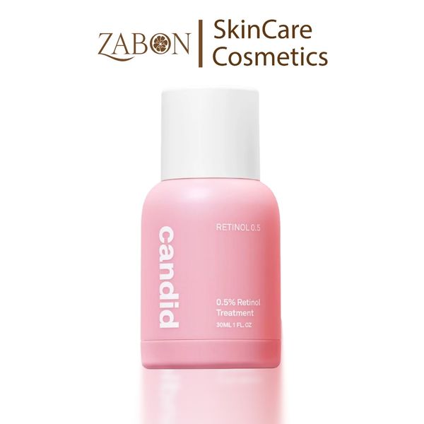 Hoạt chất Retinol 0.5% hỗ trợ cải thiện nền da CANDID 0.5% Retinol Treatment 30ml