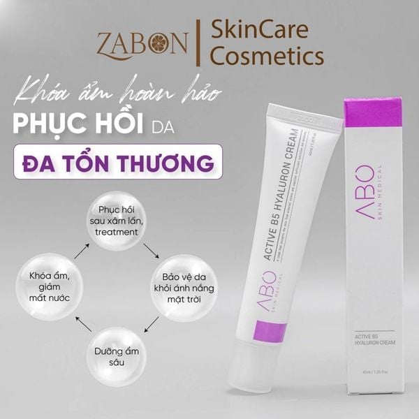 [HSD 04/2026] Kem dưỡng da mặt, kem dưỡng ẩm ABO - Giúp dưỡng ẩm, trắng da, căng bóng da và chống lão hóa 40g