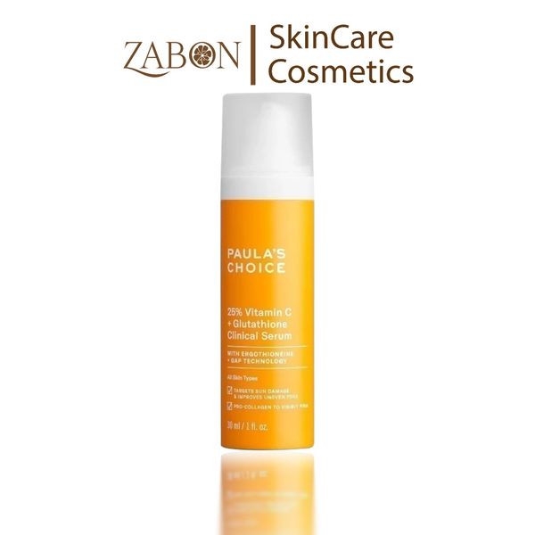 Tinh chất làm sáng da và mờ nám Paula's choice 25% Vitamin C + Glutathione Clinical Serum 30ml