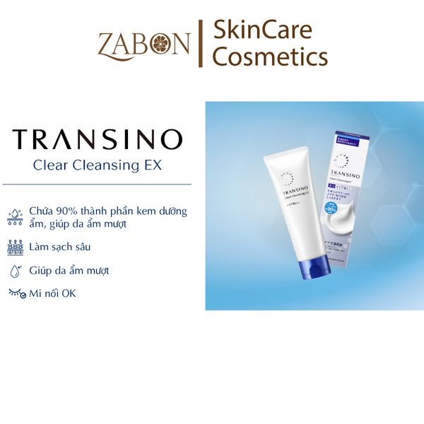 Kem tẩy trang TRANSINO Clear Cleansing 110g