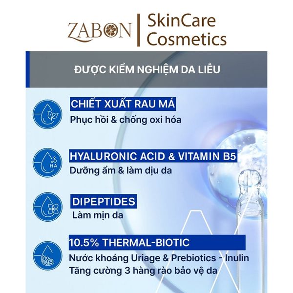 Serum làm dịu, làm lành và phục hồi da tổn thương hằng ngày URIAGE CICA DAILY SERUM 30ml