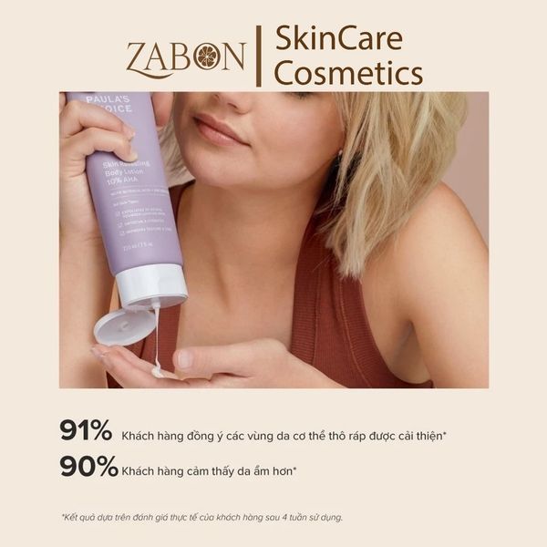 Kem dưỡng thể Paula's Choice Skin Revealing Body Lotion 10% AHA làm sáng da 210ml