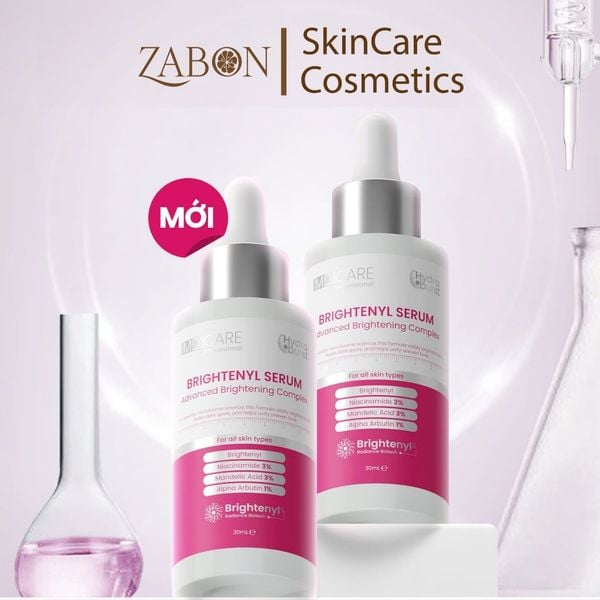 Combo Serum MD CARE BRIGHTENYL SERUM ADVANCED BRIGHTENING COMPLEX 30ml và MD CARE Mande Exfo 30ml