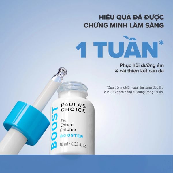 Tinh chất Paula's Choice 7% Ectoin Booster phục hồi và bảo vệ da 7 tác động 10ml