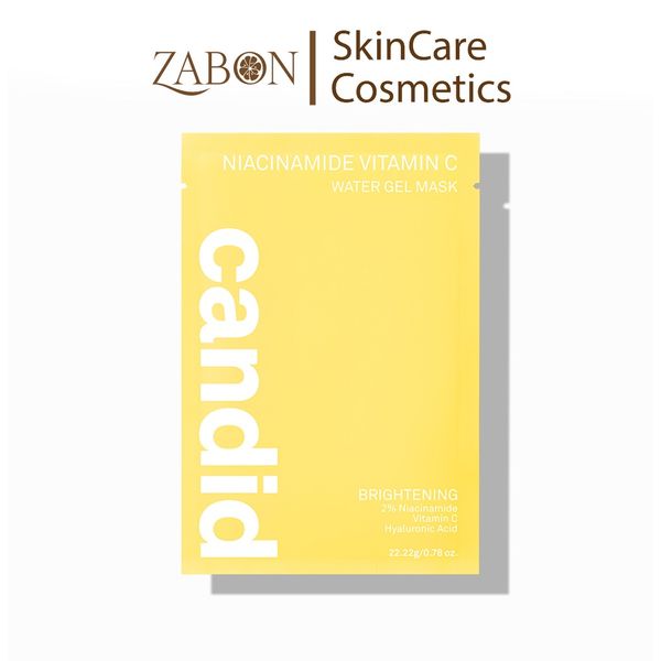 Mặt nạ Candid Niacinamide Vitamin C cấp ẩm, hỗ trợ làm sáng và cải thiện làn da (01 miếng)